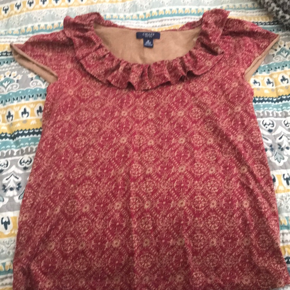 Women's geometric design blouse